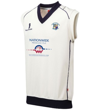 Tarleton CC - Curve Sleeveless Sweater Navy Trim