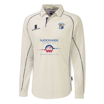 Tarleton CC - Premier Long Sleeve Navy Trim Shirt